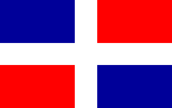 国旗, 多米尼加共和国