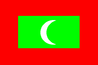 马尔代夫国旗图片图片