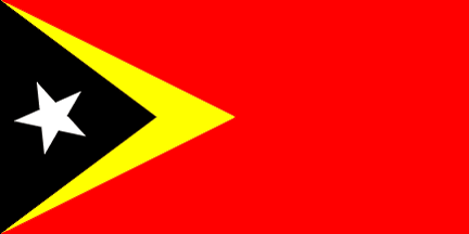 国旗, 东帝汶